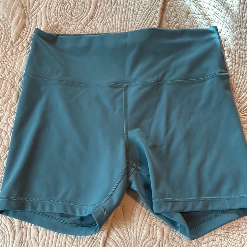 Lululemon biker shorts, size 14